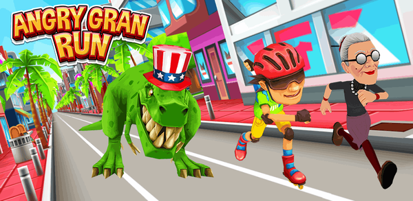 How to Download Angry Gran Run - Running Game on Mobile image