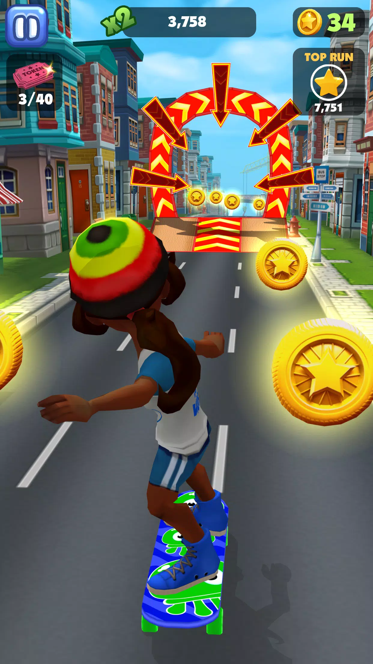 Download do APK de Virar o jogo de skate para Android