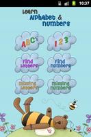 Learn Alphabet and Numbers Affiche