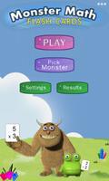 Monster Math Flash Cards Affiche