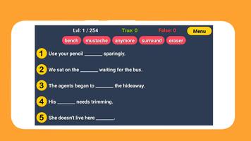 English Word Fill screenshot 3