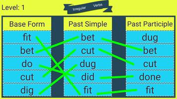Kids English Irregular Verbs Learning screenshot 3