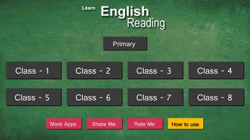 Learn English Reading poster