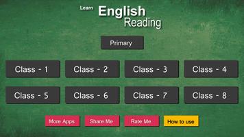 Learn English Reading الملصق