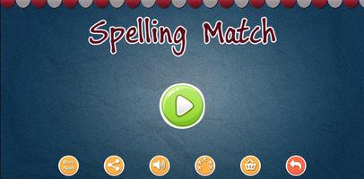 Picture to Word Matching Game پوسٹر