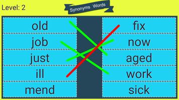 Synonyms/thesaurus Words Learning captura de pantalla 2