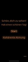 Atmen • Beruhigen • Meditieren Plakat