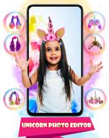 Photo Editor For Unicorn & Pony Corn Maker screenshot 1