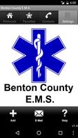 Benton County E.M.S. الملصق