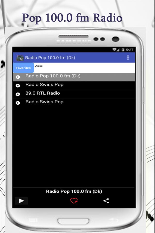 Pop 100.0 fm Radio (free) Dk for Android - APK Download