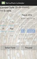 Sericulture Calendar - KSSRDI capture d'écran 1