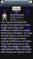 برنامه‌نما Daily Horoscope 2020 عکس از صفحه