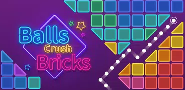 Balls Crush Bricks - Classic Bricks Crusher Game!
