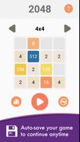 2048 Jeu original Puzzle capture d'écran 2