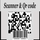 SCANNER- UND QR-CODE Zeichen