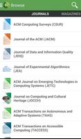 ACM Digital Library syot layar 1