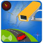 Detector de cámara de velocidad GPS: velocímetro icono