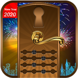 New Year Door Screen Lock: Dec ícone