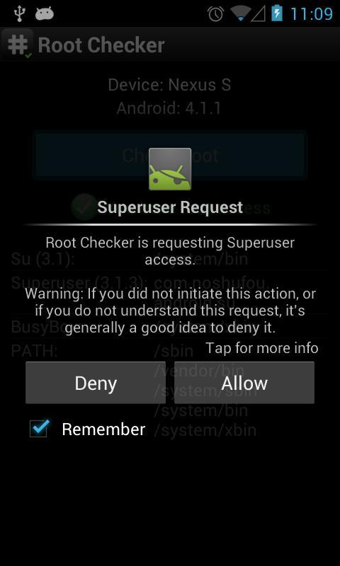 Allow root