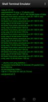 Shell Terminal Emulator captura de pantalla 1