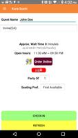 برنامه‌نما Kura Sushi Waitlist عکس از صفحه