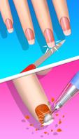 Acrylic Nail Salon Games 3D Affiche