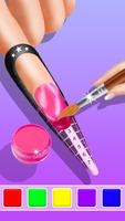 Acrylic Nail Salon Games 3D スクリーンショット 1