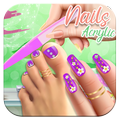acrylic Nails asmr 2020