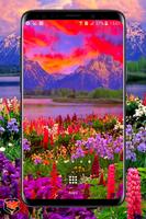 Долина цветов живые обои скриншот 1