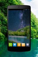 Forest Waterfall PRO Wallpaper 截图 2