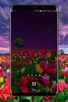 3 Schermata Flower Fields Live Wallpaper