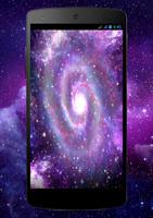 Galaxie Fond d'écran animé capture d'écran 3