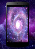 Galaxy Live Wallpaper تصوير الشاشة 1