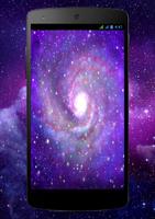Galaxie Fond d'écran animé capture d'écran 2