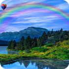 Mountain Spring Live Wallpaper أيقونة