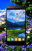 برنامه‌نما Mountain Spring Live Wallpaper عکس از صفحه