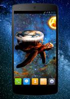 Disque-monde Live Wallpaper Affiche