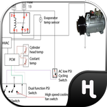 Схема подключения переменного тока