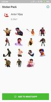 Vijay - Stickers for WhatsApp تصوير الشاشة 1