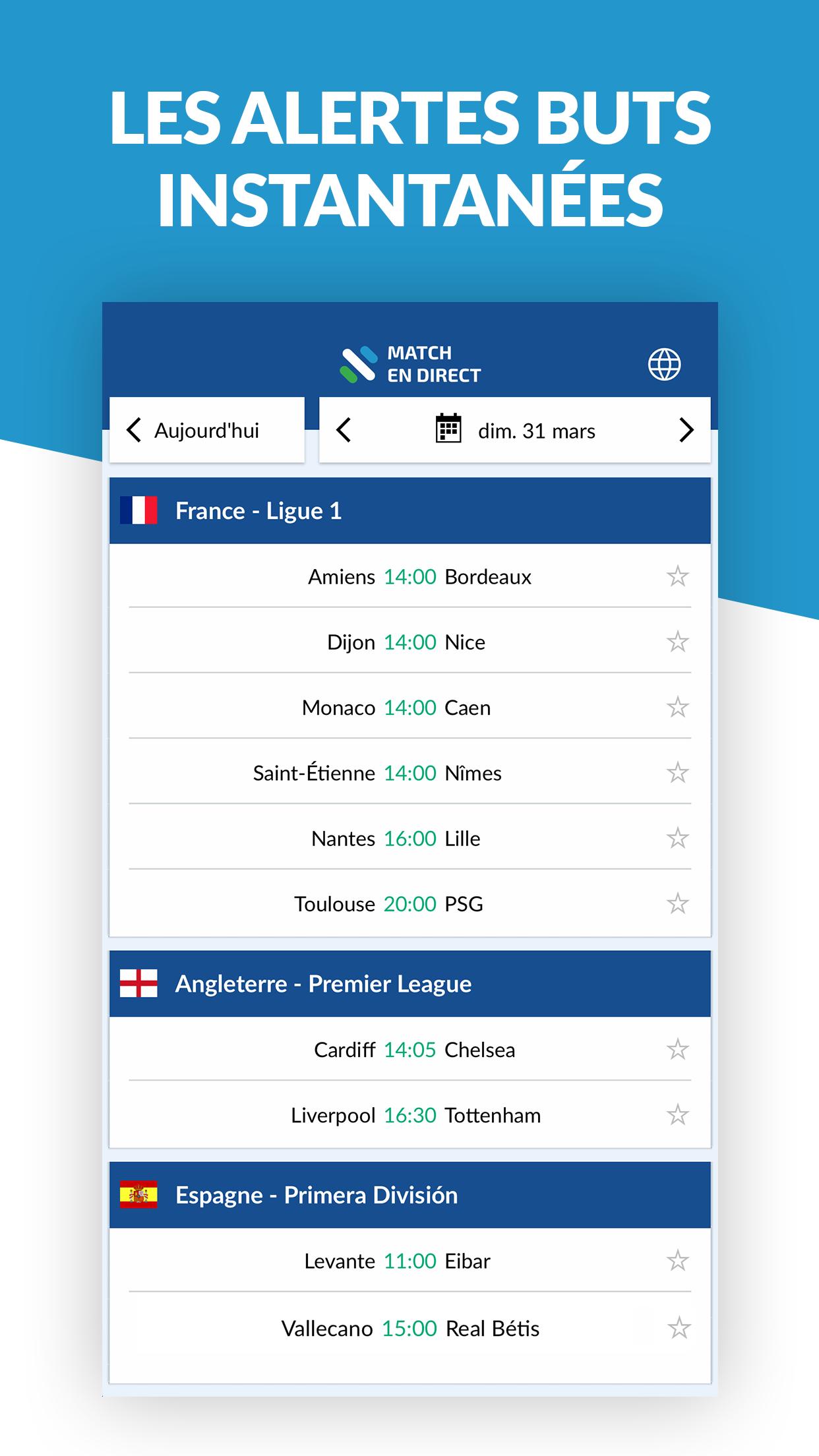 Résultats Foot for Android APK Download