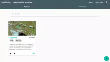 Image Satellite Visualizer Cartaz
