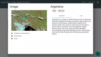 Image Satellite Visualizer imagem de tela 1