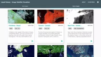 Image Satellite Visualizer imagem de tela 2