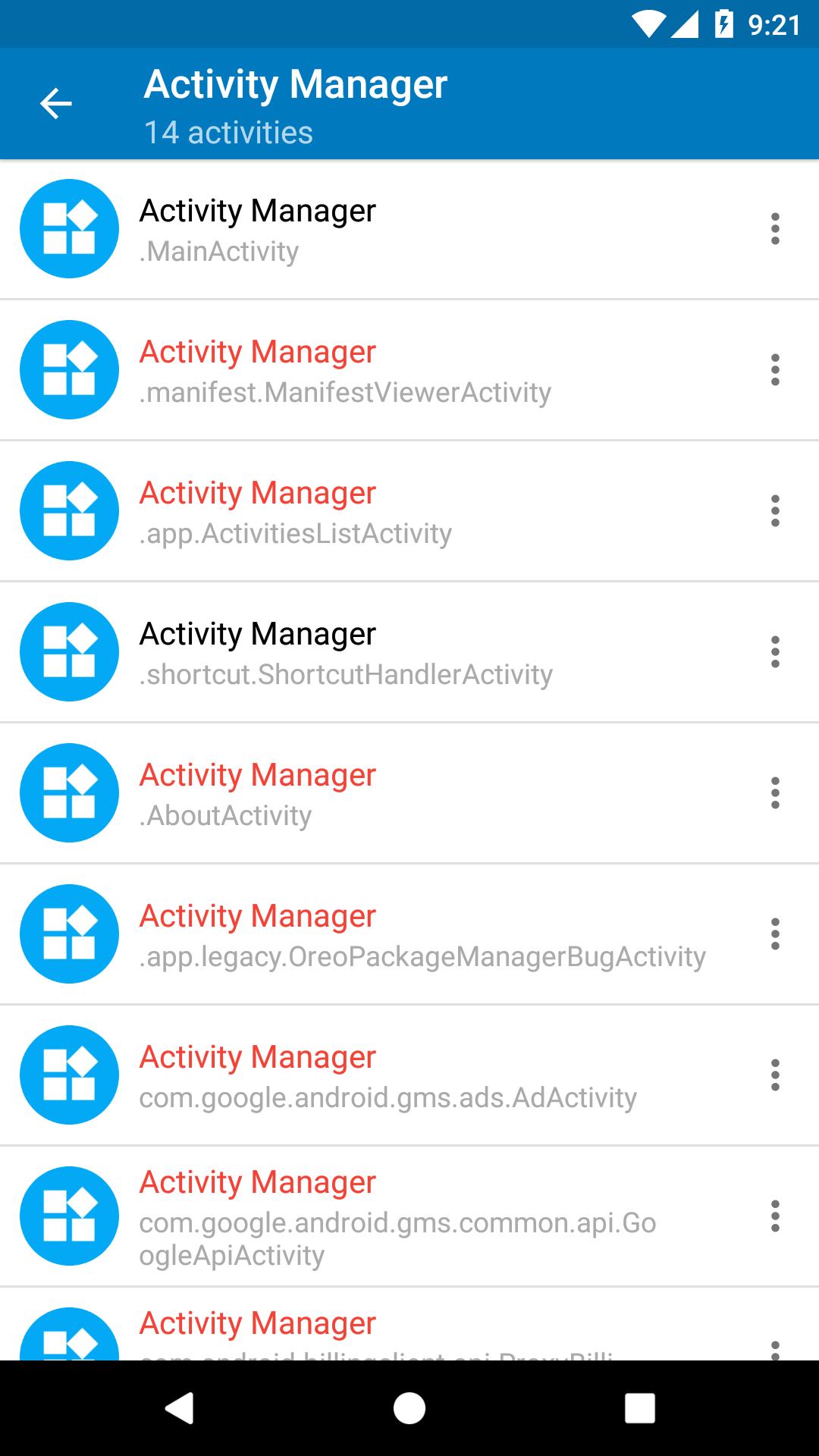 Activity launcher apk