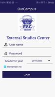 EXTERNAL STUDIES CENTER - ESC SRI LANKA plakat