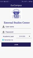 EXTERNAL STUDIES CENTER - ESC SRI LANKA Plakat