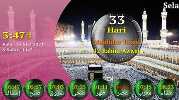 Actif Solat Signage captura de pantalla 1