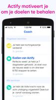 Actify Bewegen stappenteller imagem de tela 1