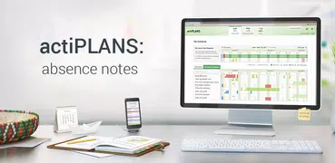 actiPLANS: absence notes