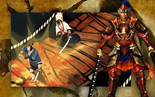 Revenge of samurai warrior poster